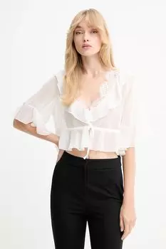 Блузка Bardot, белый