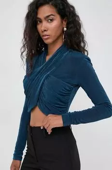 Блузка Bardot, зеленый