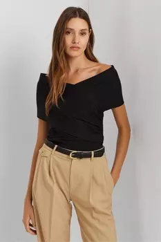 Блузка Барнита Lauren Ralph Lauren, черный