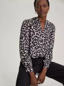 Блузка Baukjen Jaqueline Animal, Мягкий белый снег