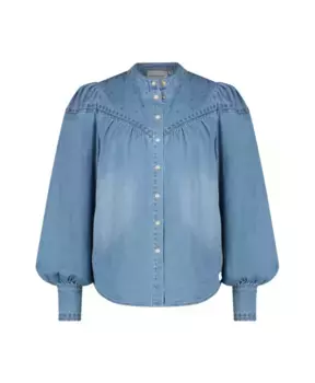 Блузка Бейкер Fabienne Chapot, синий