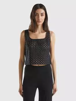 Блузка Benetton, черный