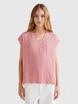 Блузка Benetton, цвет rosa/rot
