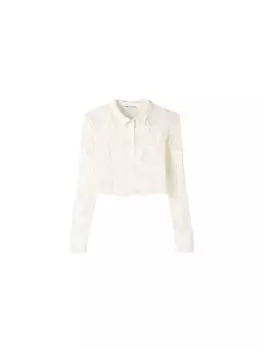 Блузка Bershka, экрю