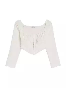 Блузка Bershka, экрю