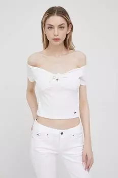 Блузка БЕТ Pepe Jeans, белый