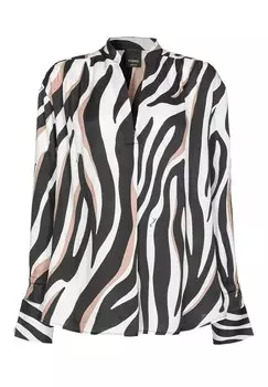 Блузка Bettina Pinko, цвет white/black /beige
