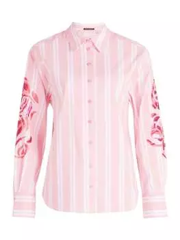 Блузка Betty Barclay, цвет ros/white