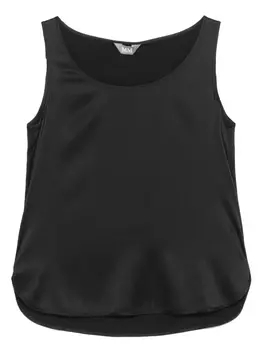 Блузка без рукавов Max Mara Leisure, черный