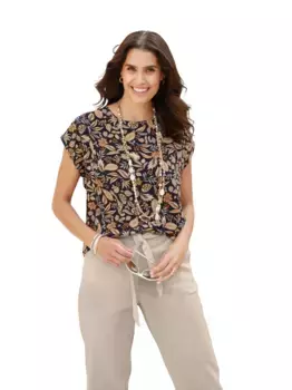 Блузка без шнуровки Inspirations Inspirationen, бежевый