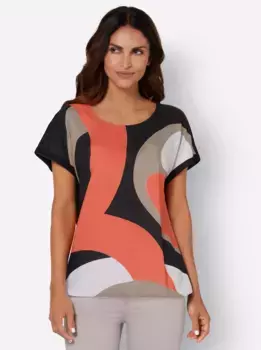 Блузка без шнуровки Inspirations Inspirationen, черный