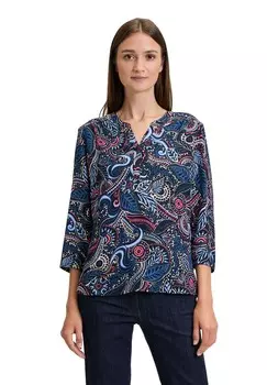 Блузка без шнуровки с рукавами 3/4 BETTY BARCLAY, цвет Blue/ros_