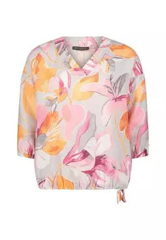 Блузка без шнуровки с узором BETTY BARCLAY, цвет Grau/rosa