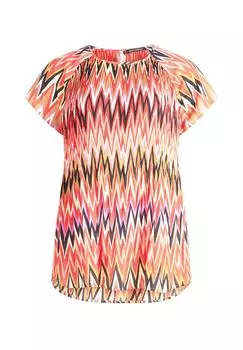 Блузка без шнуровки со складками BETTY BARCLAY, цвет Red Beige