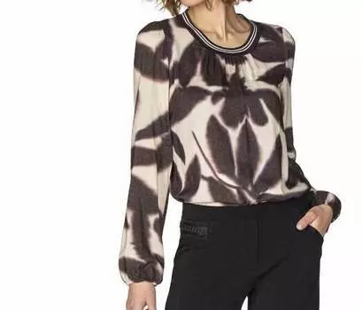 Блузка бежевого цвета Beate Heymann