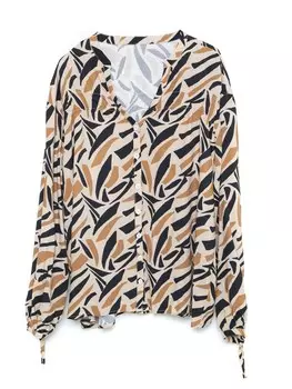 Блузка Big Star WZORISA, коричневый