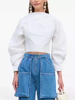 Блузка бинди Cult Gaia, белый