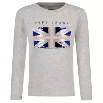 Блузка бобби стандартного кроя Pepe Jeans London, серый