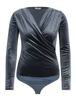 Блузка-боди mbym Lione, морской синий