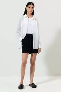 Блузка бойфренда Ramie LUISA CERANO, цвет bleached white