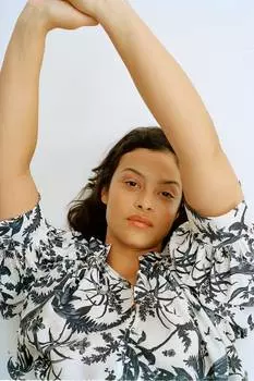 Блузка большого размера H&M, мультиколор