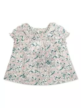 Блузка Bonpoint Lara, зеленый