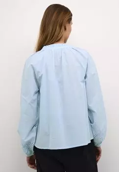 Блузка Bpsabina Notch Neck Long Sleeves Kaffe, синий