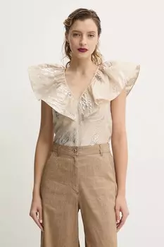 Блузка Bruuns Bazaar, бежевый