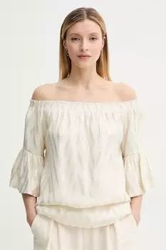 Блузка Bruuns Bazaar, бежевый