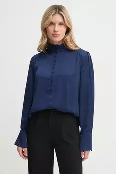 Блузка Bruuns Bazaar, темно-синий