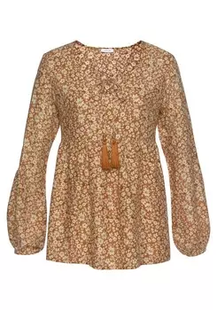 Блузка BUFFALO Blouse, светло-коричневый