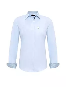 Блузка By Diess Collection, цвет Blue/Light blue