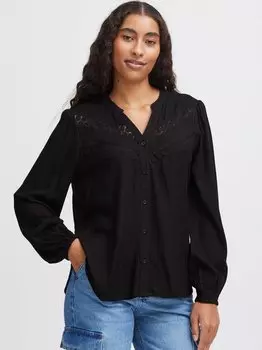 Блузка byhabine B.Young, черный