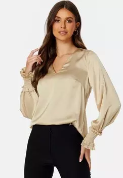 Блузка Cages Bubbleroom, бежевый