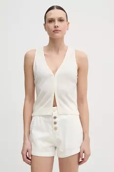 Блузка Calvin Klein Jeans, бежевый