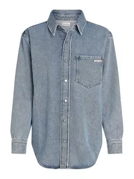 Блузка Calvin Klein Jeans, синий деним