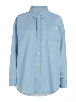 Блузка Calvin Klein Jeans, синий деним