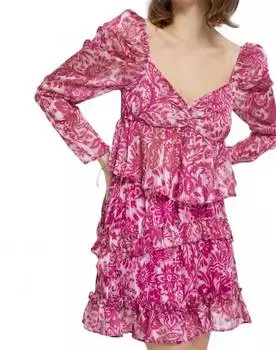 Блузка Carly'S цвета маджента Meet Me in Santorini, цвет magenta