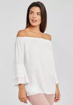 Блузка CARMEN LASCANA, цвет wei
