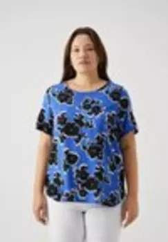 Блузка CARNOVA LIFE Only Carmakoma, синий