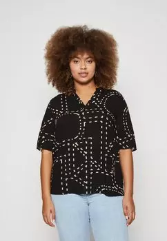 Блузка CARPHOEBE LIFE ONLY Carmakoma, черный