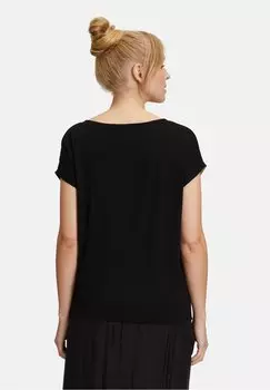 Блузка Cartoon Casual Cartoon, черно-зеленая