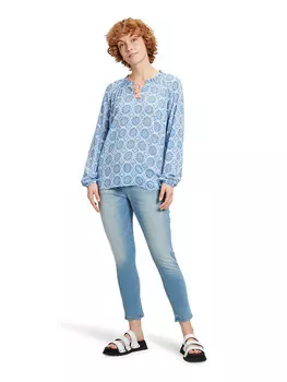 Блузка CARTOON, светло-синий