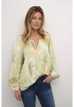 Блузка CASSIA Cream, светло-зеленый