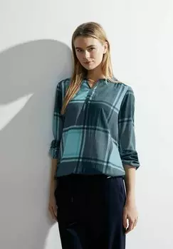 Блузка Cecil, цвет blau