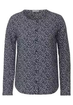 Блузка CECIL Dobby, темно-синий