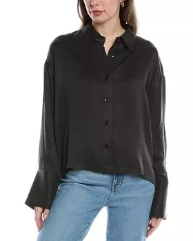 Блузка Chaser на пуговицах, черный