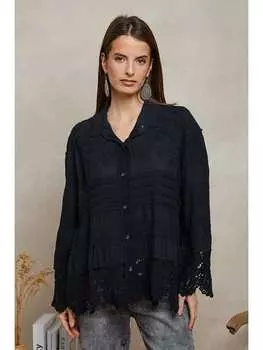 Блузка Cheor Plume, черный