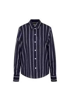 Блузка черная роза Seidensticker, синий