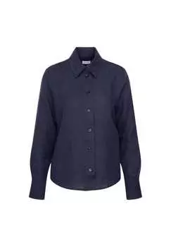 Блузка черная роза Seidensticker, синий